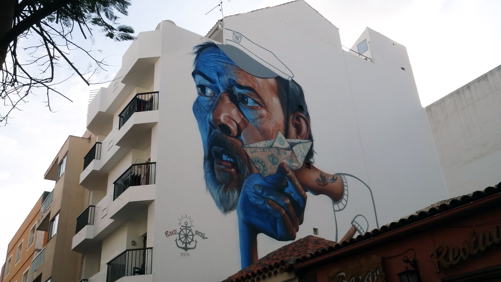 Street Art in Puerto de la Cruz Tenerife