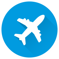 Icon-Plane Travel the world ...