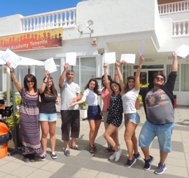 students with certificates