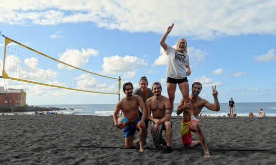 Beach Volleyball Players