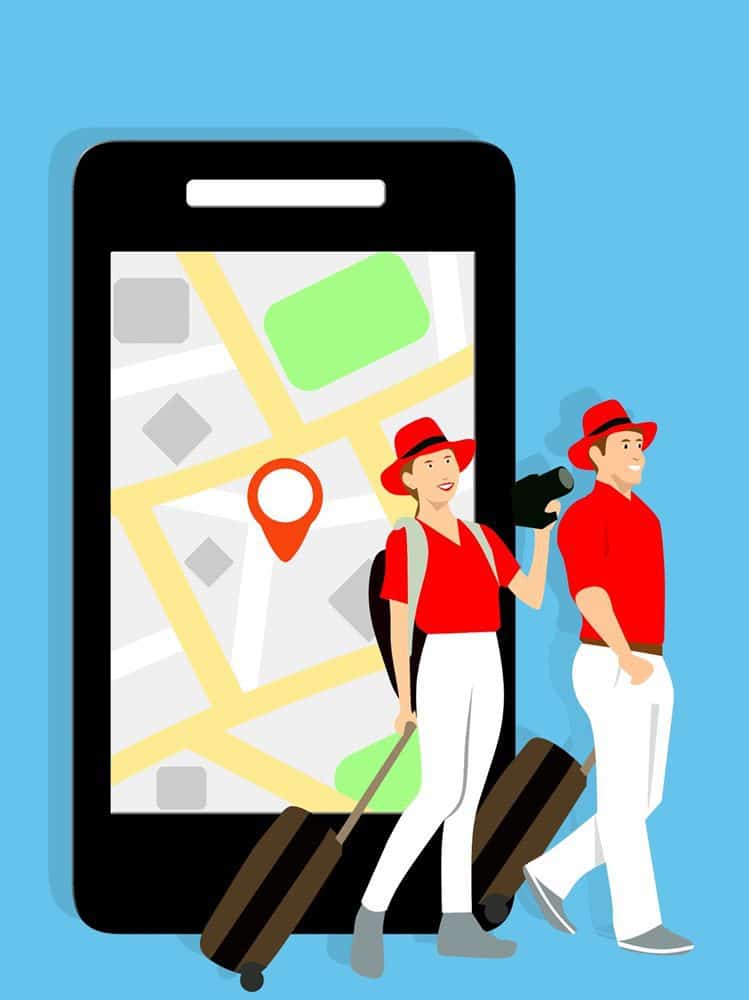 google-maps-used-by-tourists Google Maps used by tourists