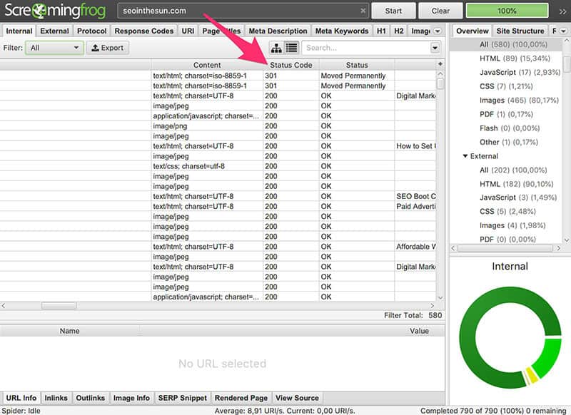 HTTP Status Codes in Screaming From HTTP Status Codes in Screaming From
